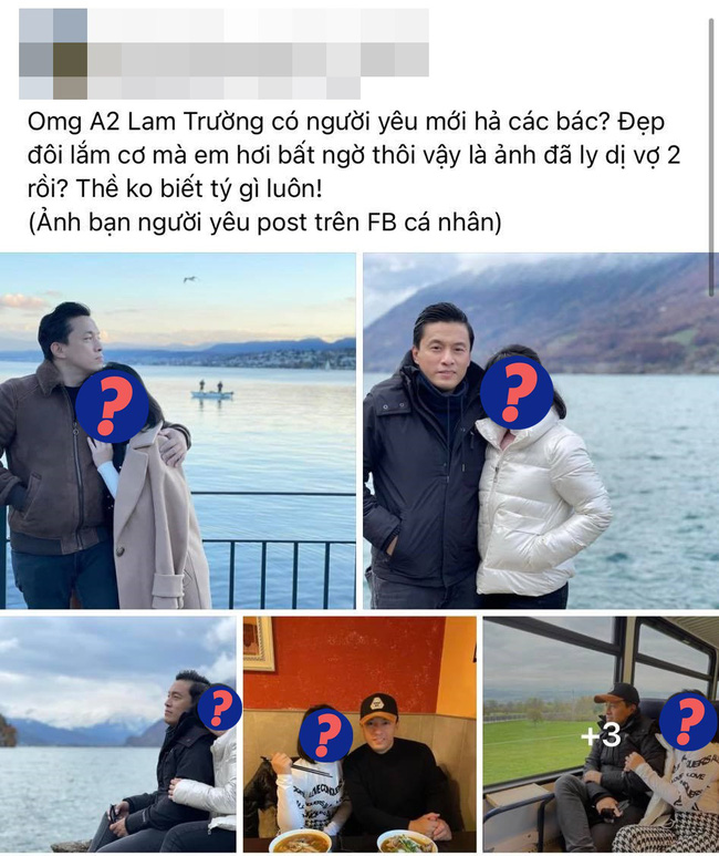 Tin Lam Trường ly hôn vợ, tình tứ với bạn gái mới: Sao vậy?  đầu tiên