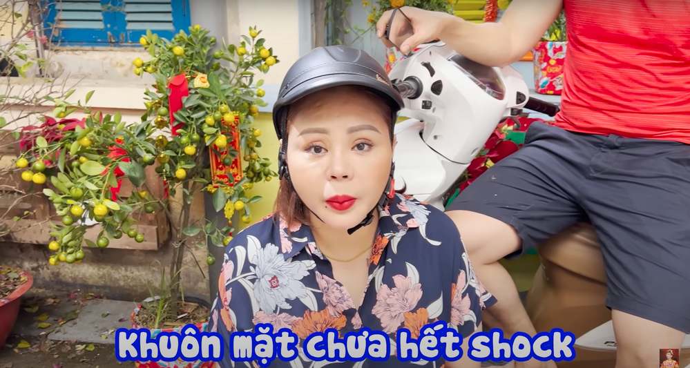 Lê Giang cũng không hết bàng hoàng về đàn em. Ảnh cắt từ video