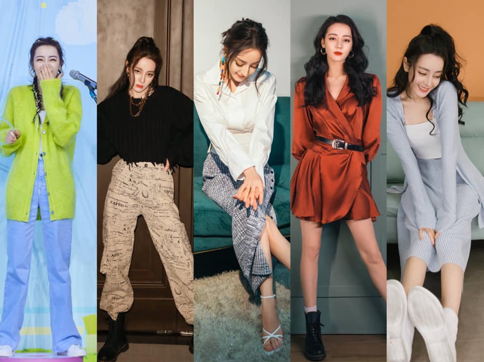 Hay phong cách năng động chuẩn soái tỷ của Địch Lệ Nhiệt Ba cũng khiến fan say đắm.