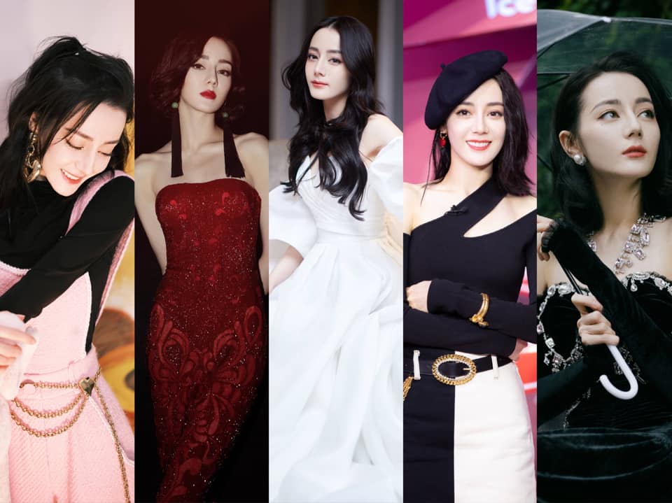 Địch Lệ Nhiệt Ba như nàng công chúa bước ra từ cổ tích.