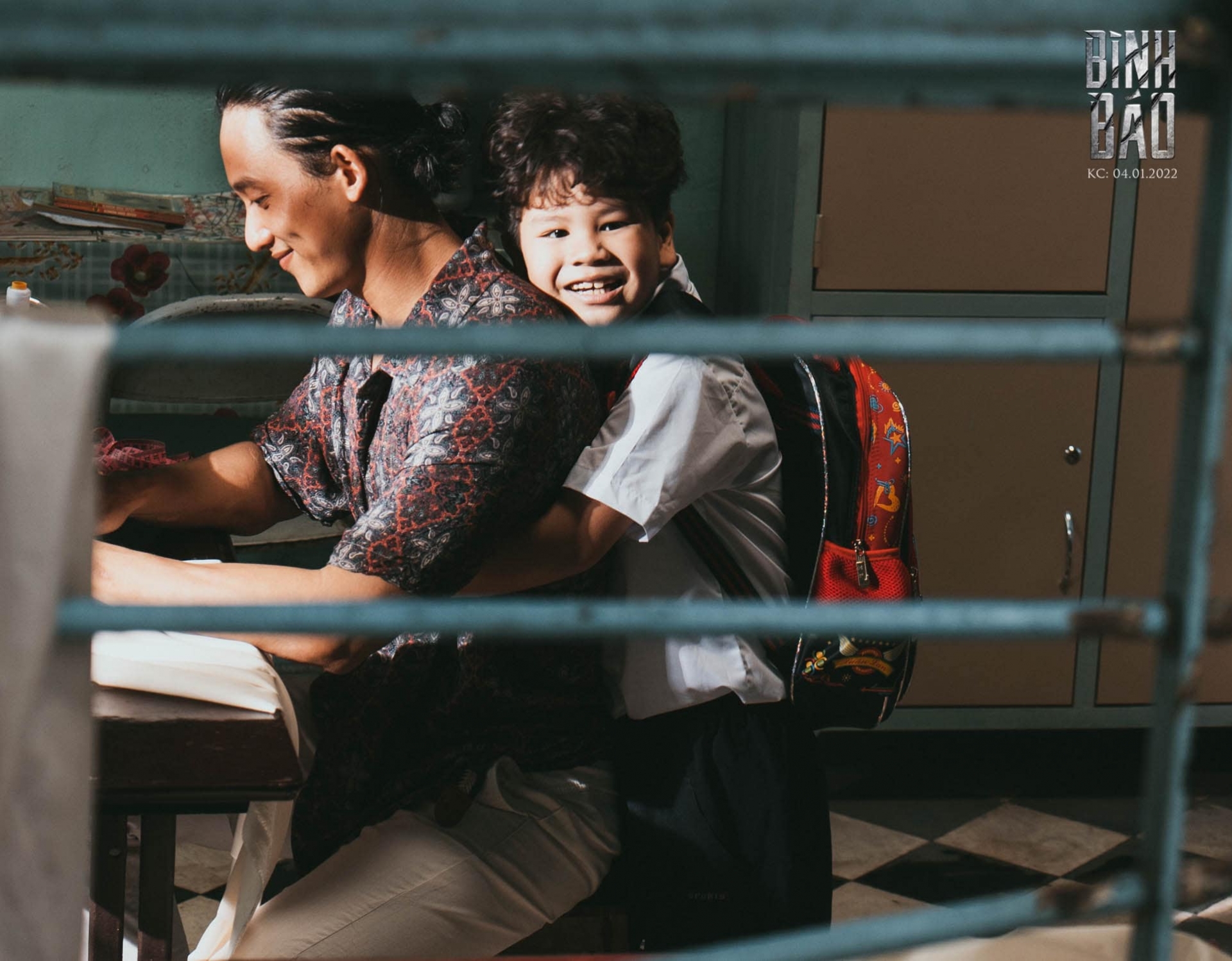 Nam diễn viên thường xuyên khoe hình ảnh ấm áp của 2 cha con trên trang cá nhân. Ảnh FBNV