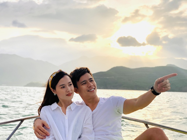 Midu và Trần Anh Huy có mối quan hệ thân thiết với nhau. Ảnh internet