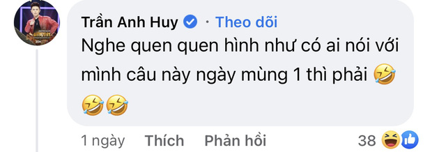 Bình luận của Trần Anh Huy khiến nhiều người chú ý. Ảnh internet