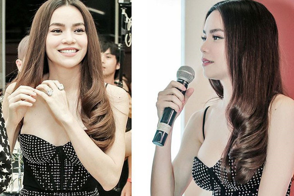 Nữ ca sĩ dường như rất yêu thích phong cách trang phục khoe vai trần gợi cảm như thế này.