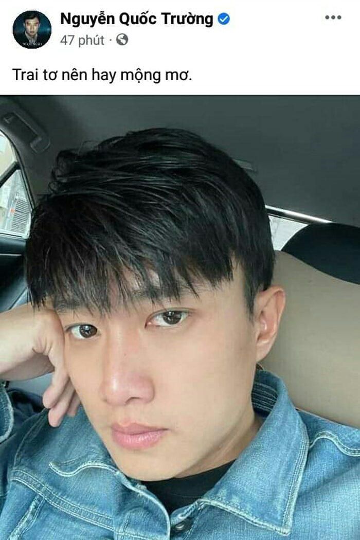 Bài đăng mới nhất của Quốc Trường nhận được sự quan tâm của cộng đồng mạng. Ảnh chụp màn hình Bài đăng mới nhất của Quốc Trường nhận được sự quan tâm của cộng đồng mạng. Ảnh chụp màn hình