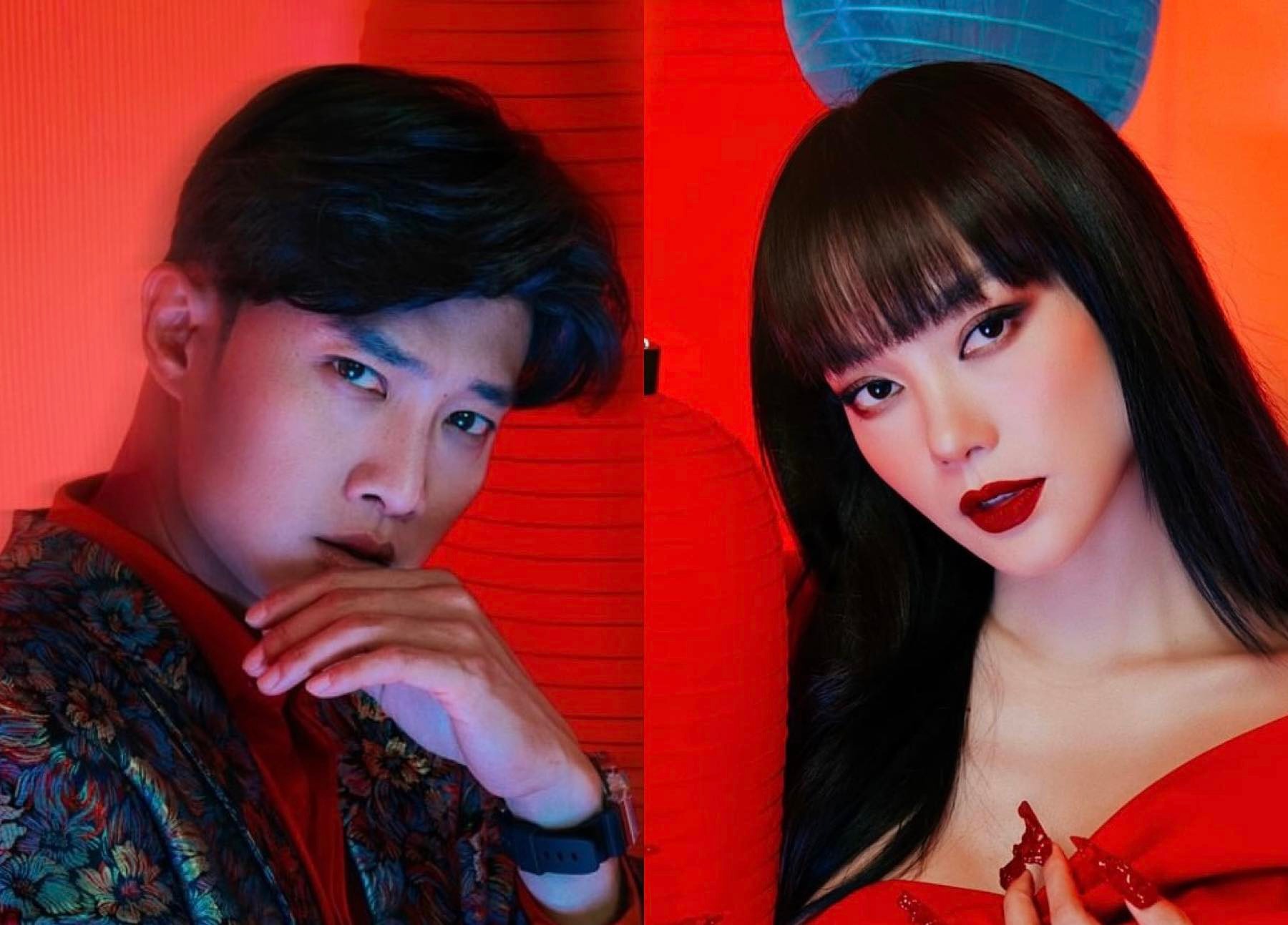 Quốc Trường và Minh Hằng phủ nhận hẹn hò. Ảnh FB