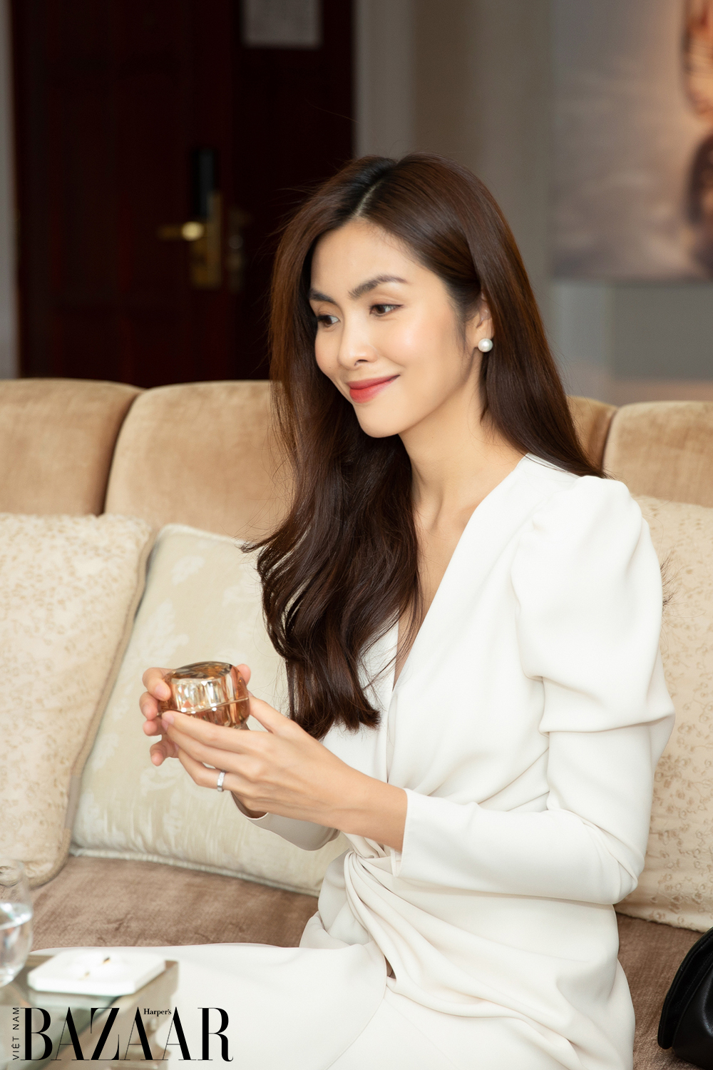 Tăng Thanh Hà được biết đến là 'ngọc nữ màn ảnh' Việt. Ảnh chụp màn hình