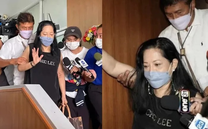 Mẹ của Tangmo có sức khỏe yếu sau khi chịu nhiều áp lực dư luận liên quan đến việc con gái qua đời. Mẹ của Tangmo có sức khỏe yếu sau khi chịu nhiều áp lực dư luận liên quan đến việc con gái qua đời.