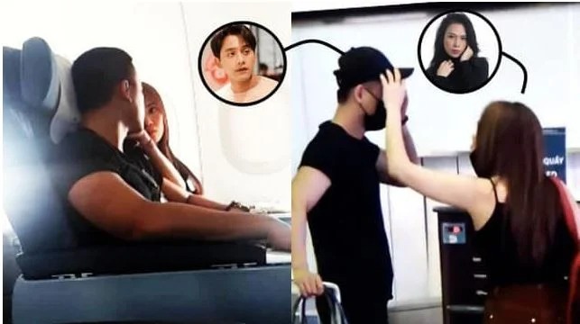 Cả hai bị bắt gặp có hành động thân mật với nhau. Cả hai bị bắt gặp có hành động thân mật với nhau.