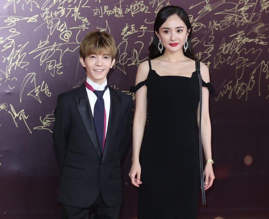 Dương Mịch cũng từng hợp tác với Quách Kính Minh.