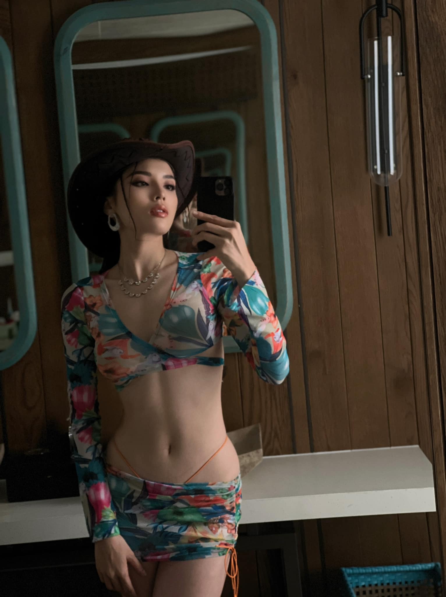 Kỳ Duyên đăng hình ảnh thân hình nuột nà. Ảnh FBNV