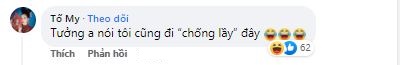 Dòng trêu đùa của Tố My với Quang Lê. Ảnh chụp màn hình Dòng trêu đùa của Tố My với Quang Lê. Ảnh chụp màn hình