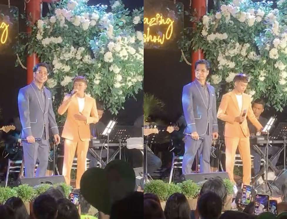 Ngọc Sơn cũng tham show của Hồ Văn Cường.