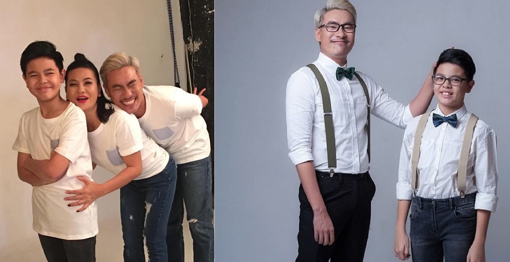 Mối quan hệ của Kiều Minh Tuấn và con trai Cát Phượng vẫn thân thiết dù không còn sống chung.