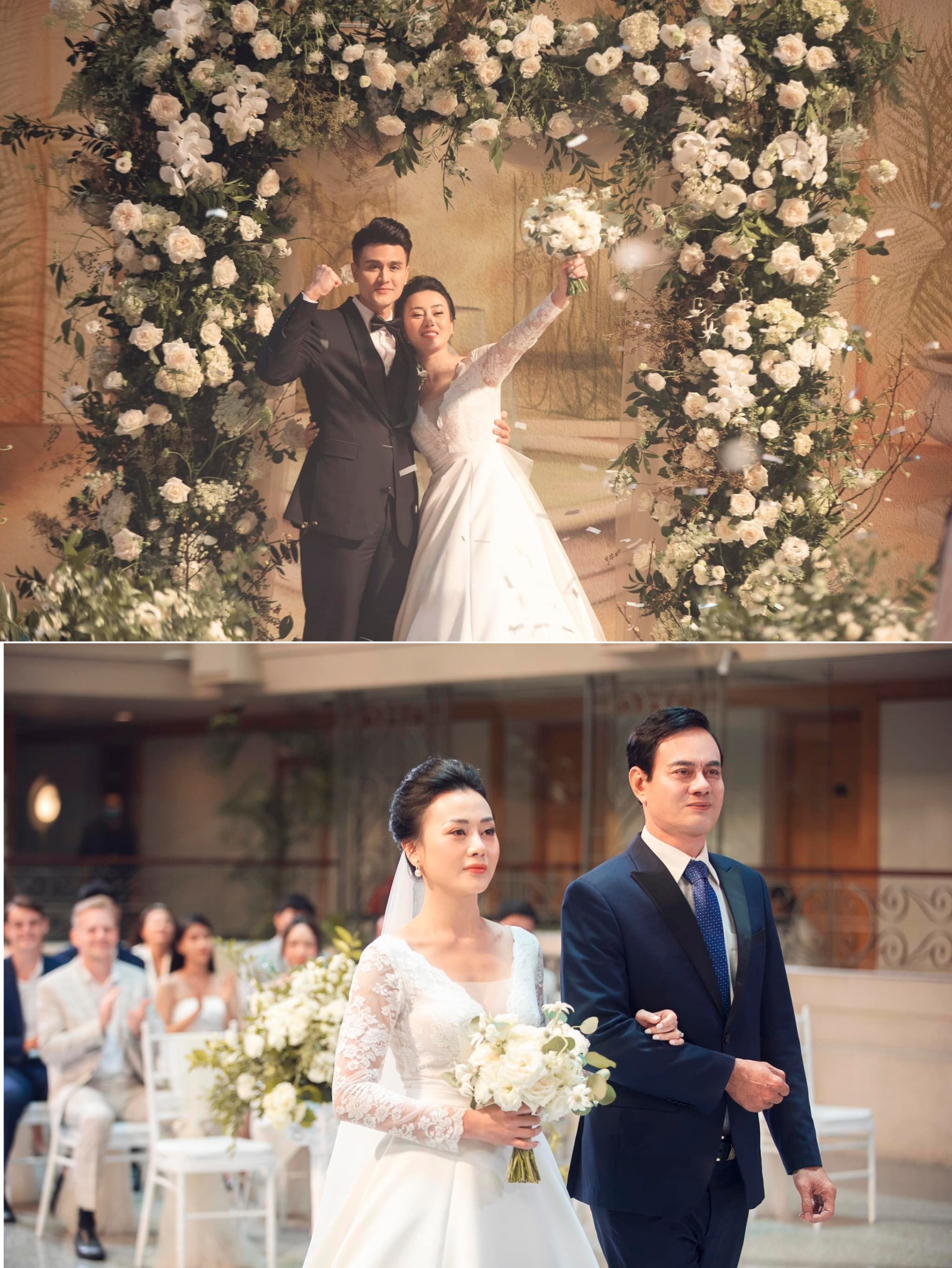 Netizen giật mình khi thấy trước đám cưới của Phương Oanh với tình cũ Hoàng Thùy Linh - Ảnh 1