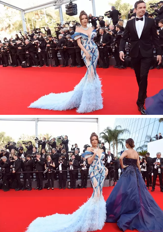 Lý Nhã Kỳ bị chê diện áo tiền tỷ đi LHP Cannes vẫn bị 'ngó lơ' Lý Nhã Kỳ bị chê diện áo tiền tỷ đi LHP Cannes vẫn bị 'ngó lơ'