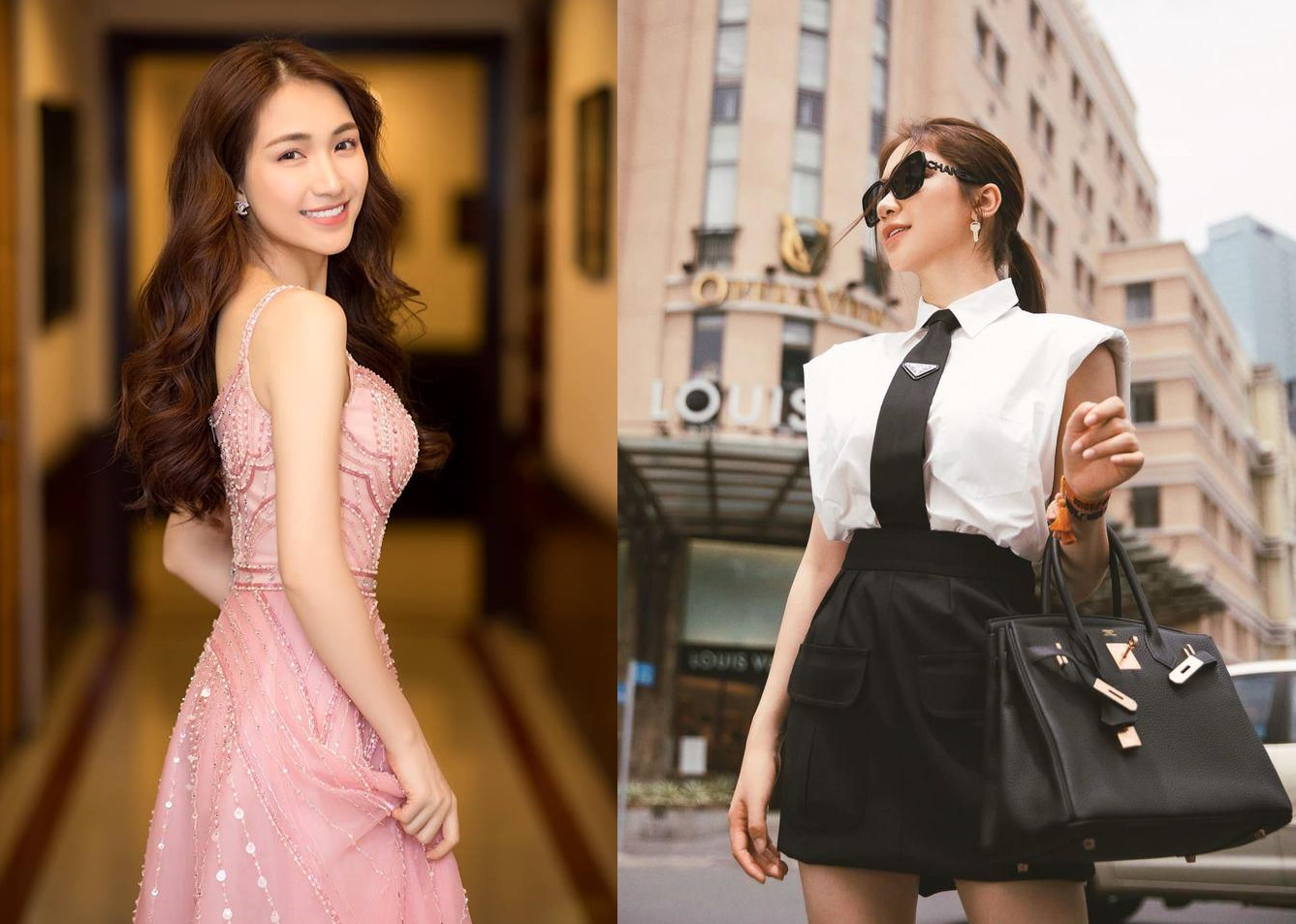 Hòa Minzy cũng là người chuộng đồ hàng hiệu.