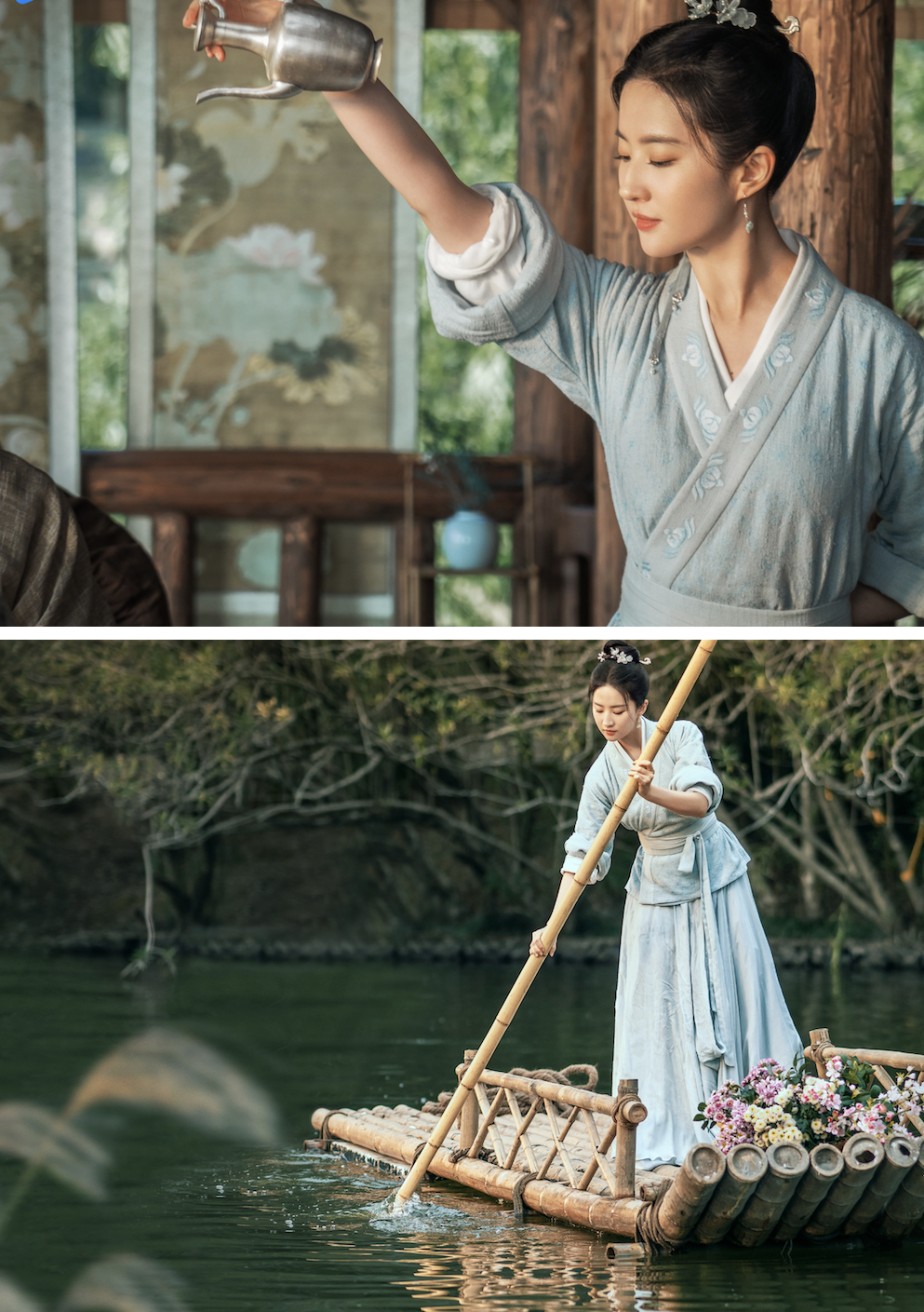 Không chỉ nhan sắc đẹp mà diễn xuất của Lưu Diệc Phi cũng được đánh giá cao trong sự trở lại dự án phim truyền hình này.