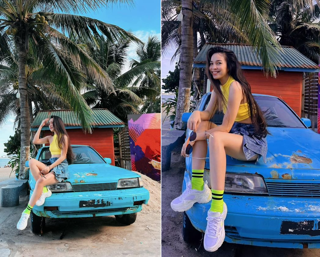 'Gái một con' Hiền Thục trẻ trung ở tuổi 41. Ảnh FBNV