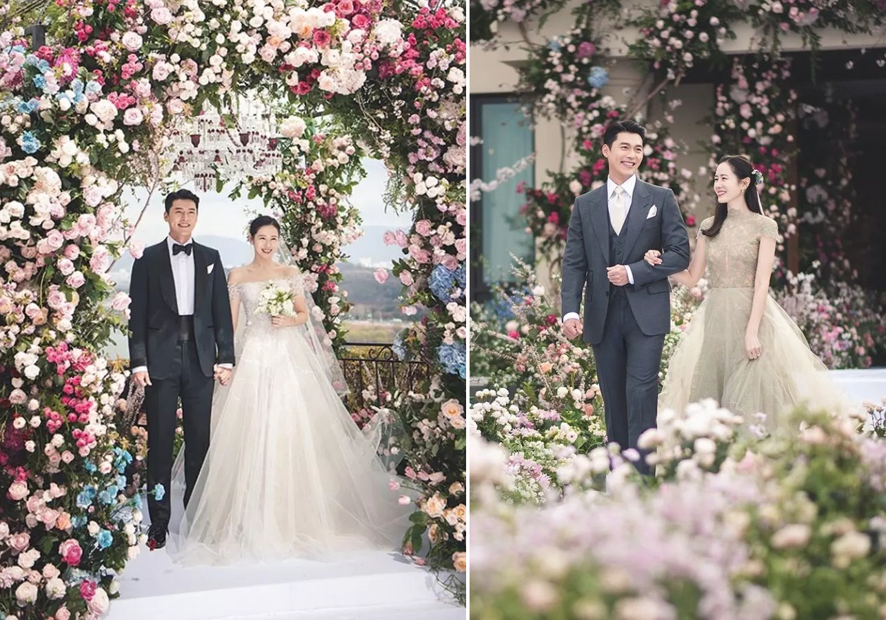 Đám cưới thế kỷ của Son Ye Jin và Hyun Bin.