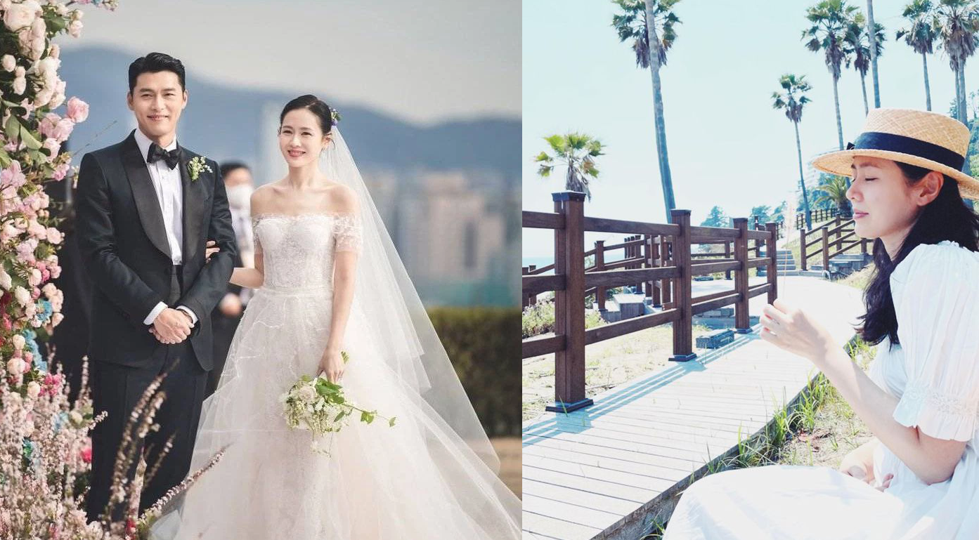 Son Ye Jin bị nghi mang thai con đầu lòng sau kết hôn với Hyun Bin. Ảnh internet