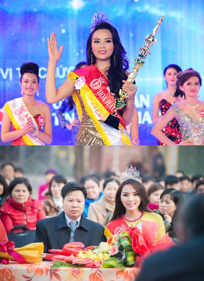 Nhan sắc của Kỳ Duyên thời kỳ mới đăng quang. Nhan sắc của Kỳ Duyên thời kỳ mới đăng quang.