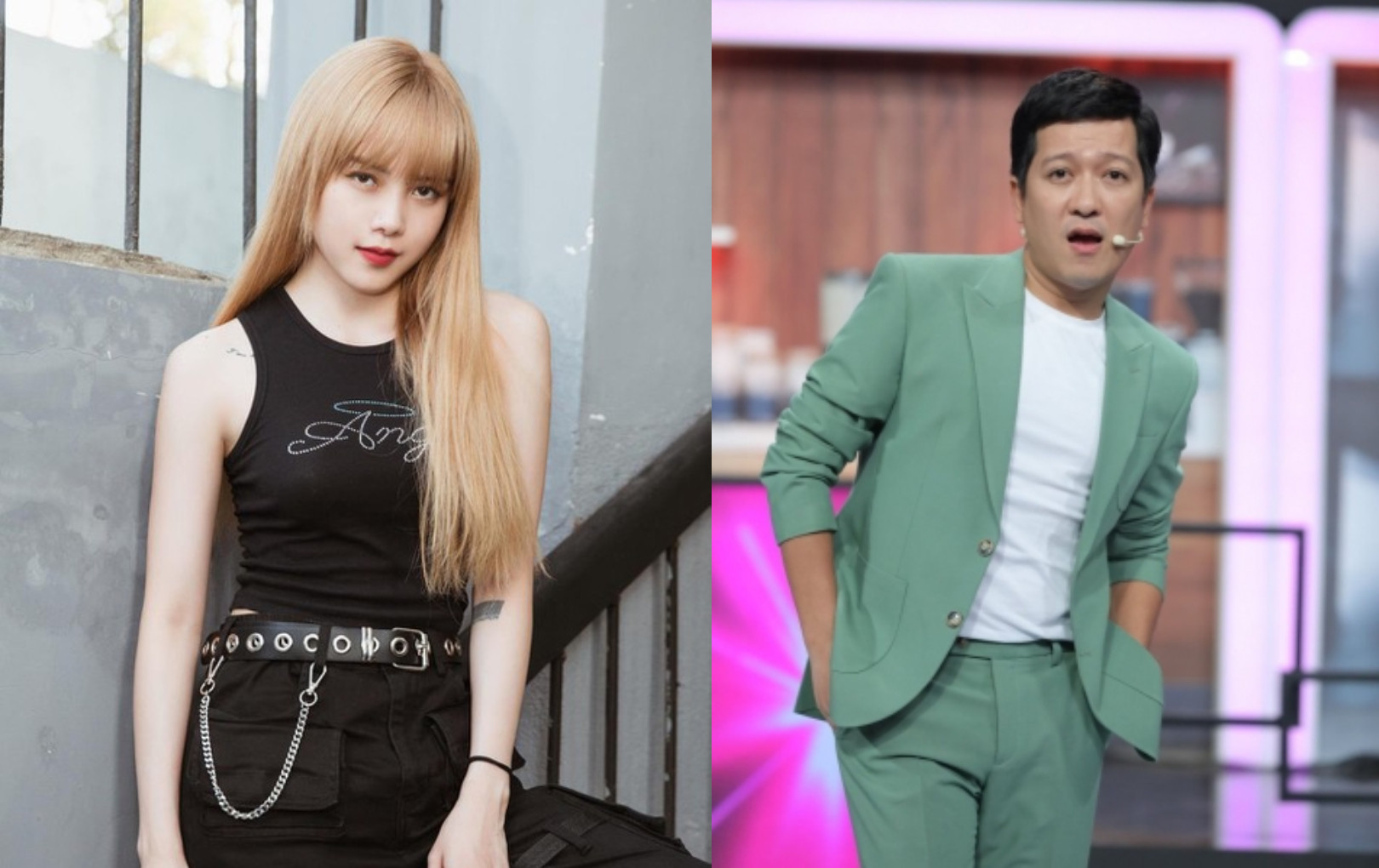 Trường Giang không thể làm khó Thiều Bảo Trâm. Ảnh: Internet