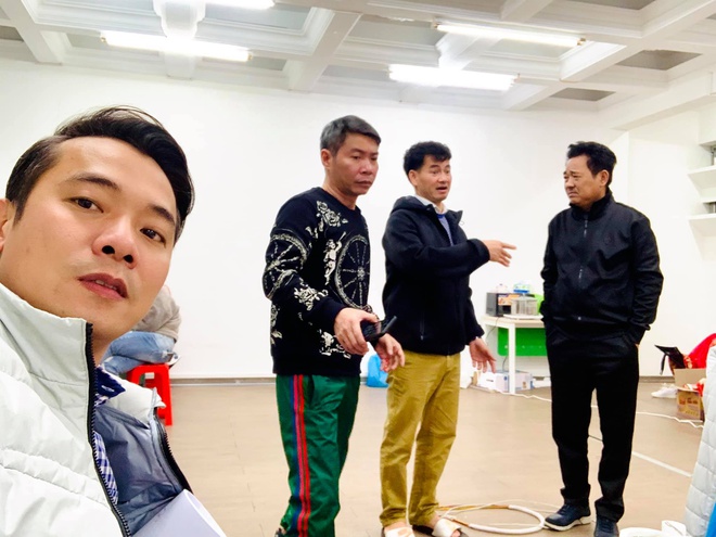 Việt Bắc hé lộ một phần hậu trường Táo Quân 2021. Ảnh: Facebook Việt Bắc hé lộ một phần hậu trường Táo Quân 2021. Ảnh: Facebook