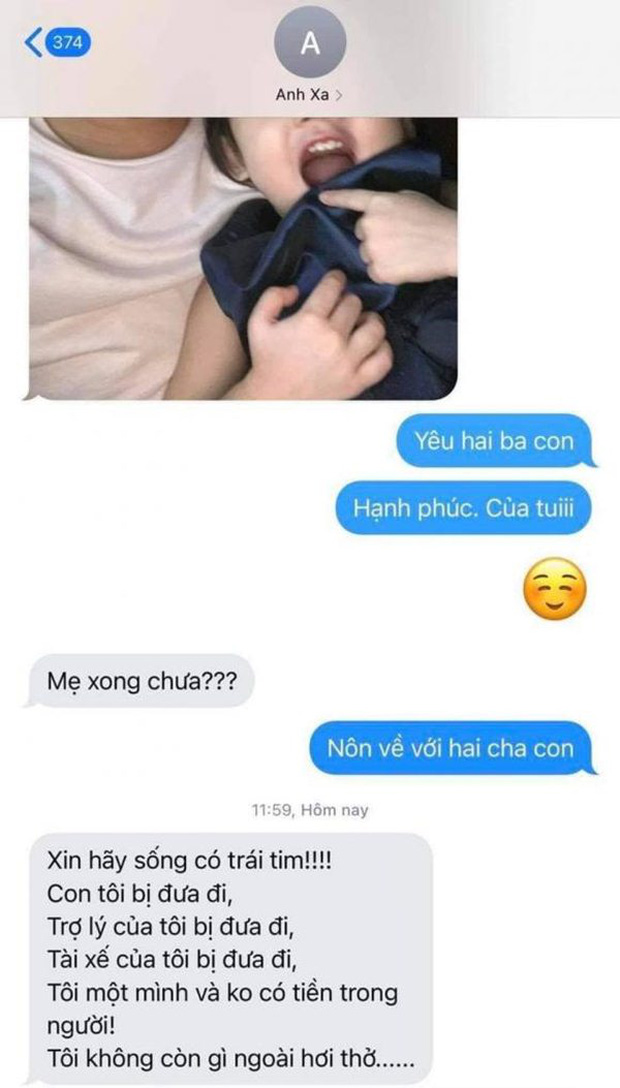 Nhã Phương hiếm hoi để lộ dung nhan của ái nữ đầu lòng. Ảnh: Facebook