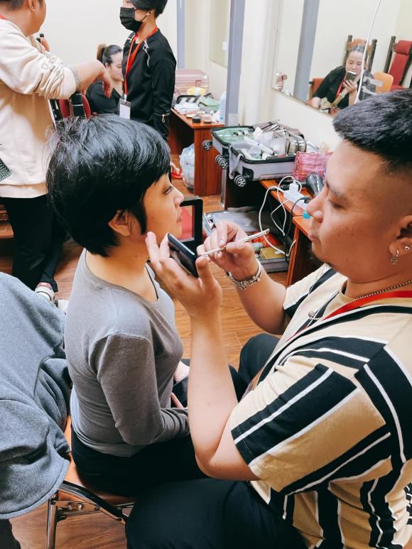 Hình ảnh hậu trường được các nghệ sĩ chia sẻ. Ảnh: Facebook Hình ảnh hậu trường được các nghệ sĩ chia sẻ. Ảnh: Facebook