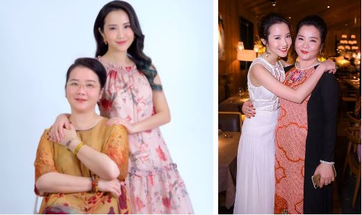 Primmy Trương và mẹ của mình. Ảnh: Internet Primmy Trương và mẹ của mình. Ảnh: Internet
