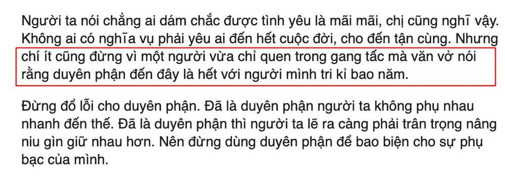 Những dòng chia sẻ đầy ẩn ý của hot mom- bạn thân Thiều Bảo Trâm. Ảnh: Facebook Những dòng chia sẻ đầy ẩn ý của hot mom- bạn thân Thiều Bảo Trâm. Ảnh: Facebook