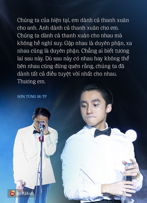 Dòng chia sẻ chốt hạ của Sơn Tùng M-TP sau ồn ào đường ai nấy đi với Thiều Bảo Trâm. Ảnh: Trí thức trẻ Dòng chia sẻ chốt hạ của Sơn Tùng M-TP sau ồn ào đường ai nấy đi với Thiều Bảo Trâm. Ảnh: Trí thức trẻ