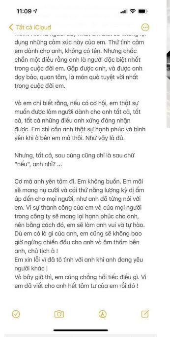 Trọn bộ full lá thư mà Hải Tú gửi Sơn Tùng M-TP. Ảnh: Facebook Trọn bộ full lá thư mà Hải Tú gửi Sơn Tùng M-TP. Ảnh: Facebook