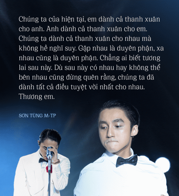 Sơn Tùng M-TP và lời chốt hạ sau mọi ồn ào. Ảnh: Internet Sơn Tùng M-TP và lời chốt hạ sau mọi ồn ào. Ảnh: Internet