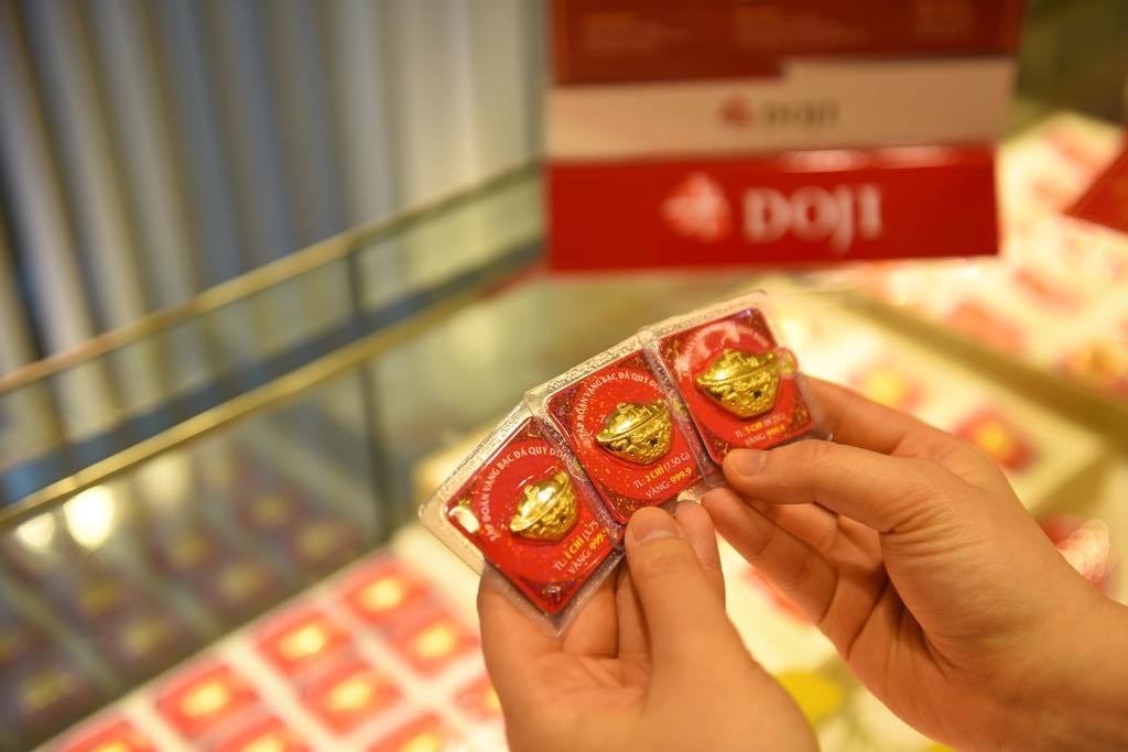 Giá vàng thế giới hiện đang đứng ở ngưỡng vô cùng nhạy cảm. Ảnh: Internet