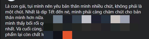 Dòng trạng thái gây chú ý của Thiều Bảo Trâm. Ảnh: Facebook Dòng trạng thái gây chú ý của Thiều Bảo Trâm. Ảnh: Facebook