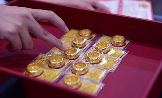 Giá vàng trong nước thấp nhất trong thời gian vừa qua. Ảnh: Internet