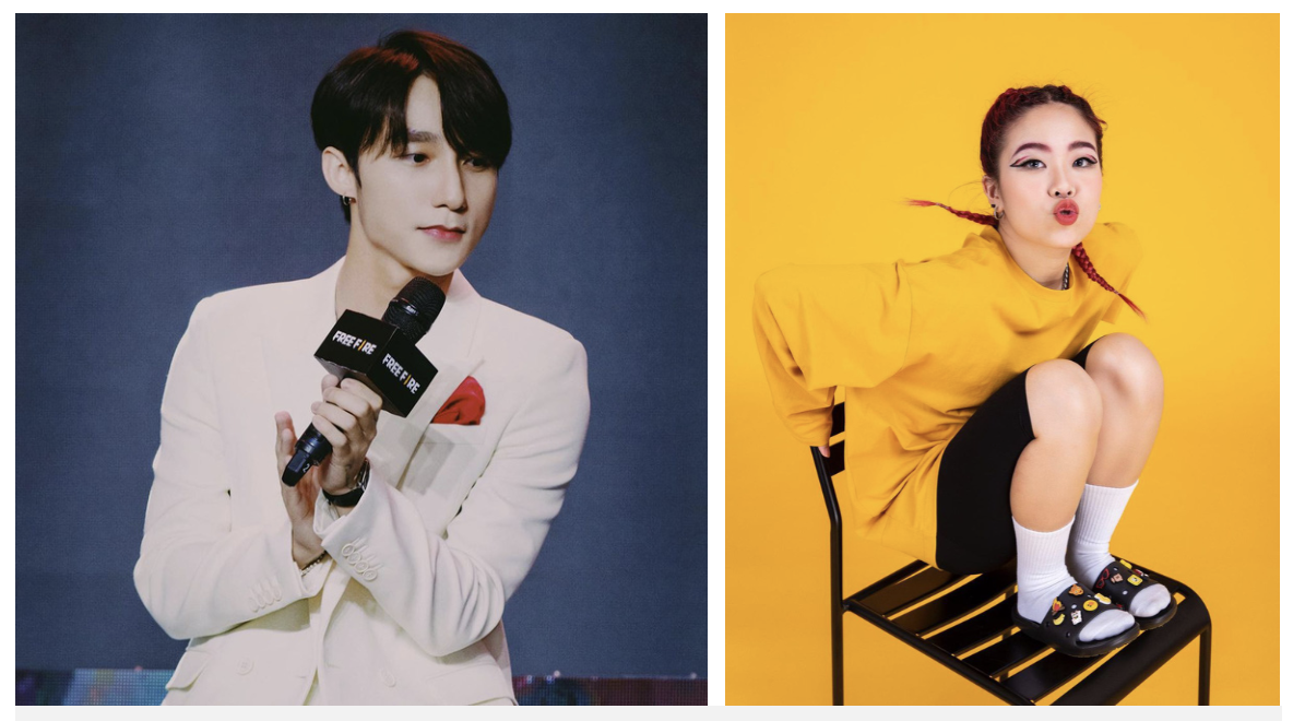 Sơn Tùng M-TP và Tlinh cùng dòng tương tác đang nhận được sự chú ý của người hâm mộ. Ảnh: Internet