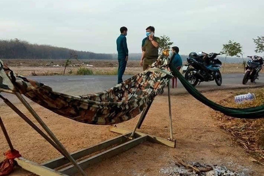 Bình Dương đã dỡ bỏ phong toả khu vực cách ly. Ảnh: Lao Động