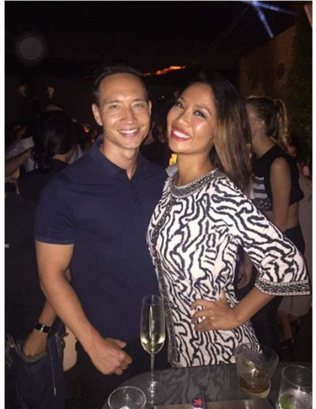 Kiko Chan và Kim Lý đã từng có thời gian mặn nồng. Ảnh: Internet