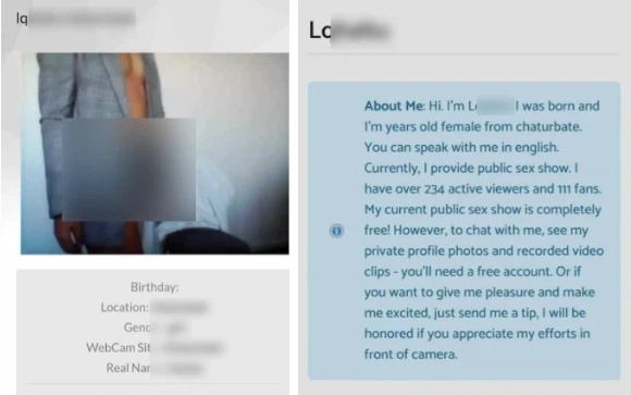 Toàn bộ những thông tin này hiện không còn truy cập được nữa. Ảnh chụp màn hình