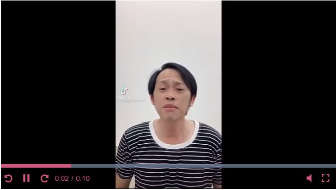 Hoài Linh gia nhập làng Tiktok và nhận được sự quan tâm của đông đảo người hâm mộ. Ảnh chụp màn hình Hoài Linh gia nhập làng Tiktok và nhận được sự quan tâm của đông đảo người hâm mộ. Ảnh chụp màn hình