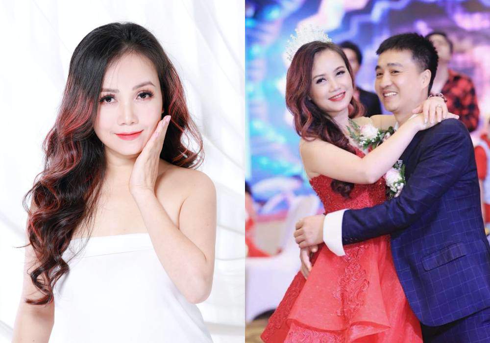 Nữ diễn viên Hoàng Yến và chồng cũ. Ảnh: Internet