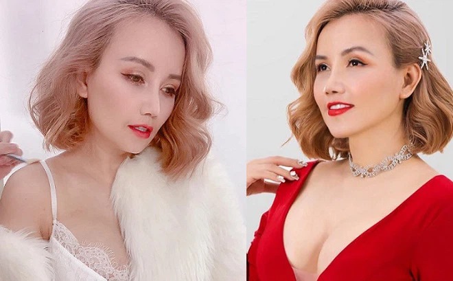 Nhan sắc lạ lẫm của cô Xuyến hậu trùng tu nhan sắc. Ảnh: Facebook