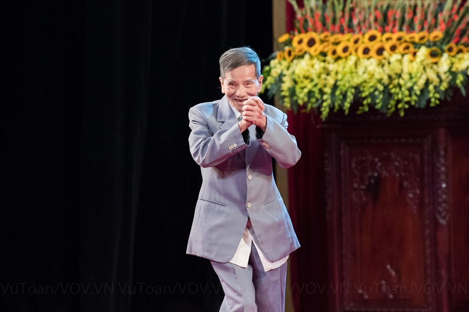 Cố NSND Trần Hạnh nhận nhiều danh hiệu cao quý. Ảnh: VOV