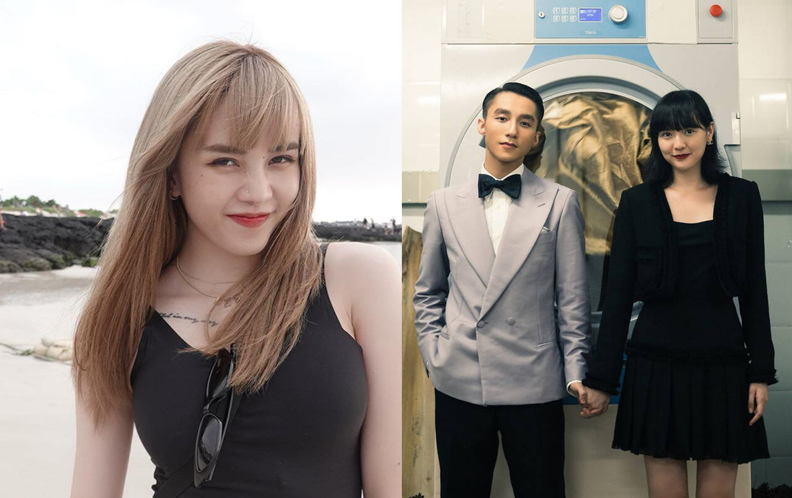 Sơn Tùng M-TP dính vào ồn ào trà xanh với mối tình tay ba Hải Tú và Thiều Bảo Trâm. Ảnh: Internet