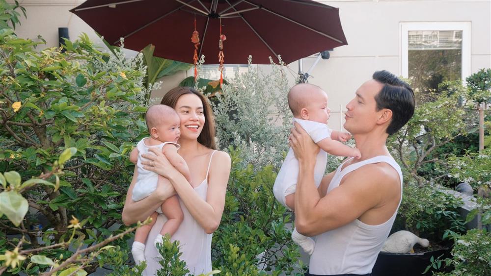 Gia đình nhỏ hạnh phúc của Hồ Ngọc Hà và Kim Lý ở thời điểm hiện tại. Ảnh: Facebook