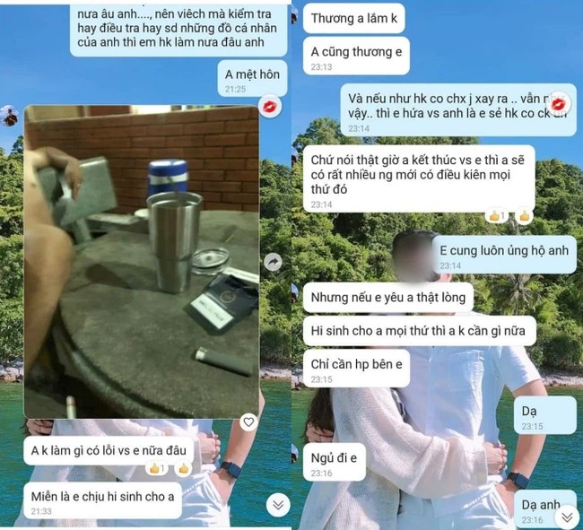 Cô gái cho biết mình liên tục bị cắm sừng và phản bộ. Ảnh: Facebook