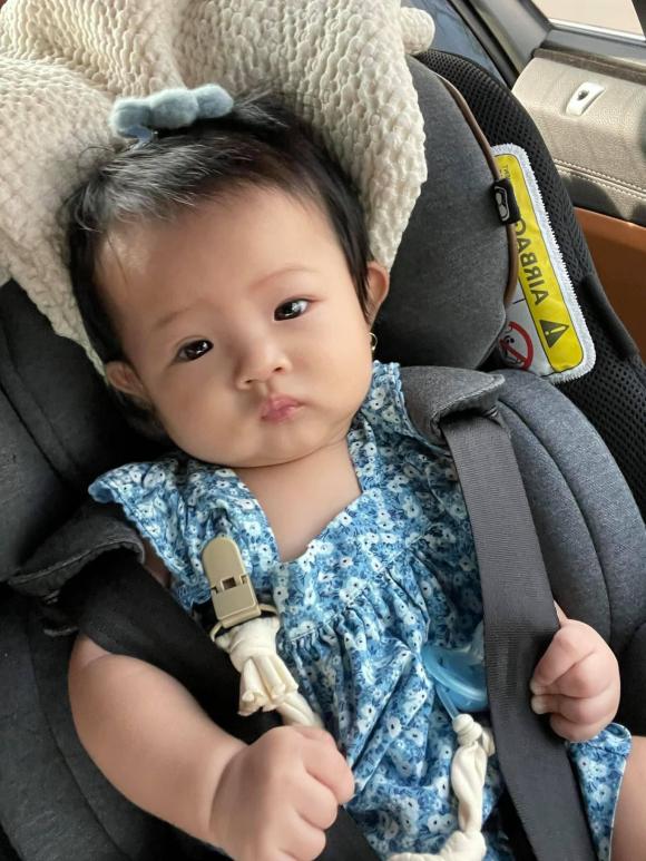 Vẻ đẹp dễ thương của ái nữ nhà Cường Đôla. Ảnh: Facebook